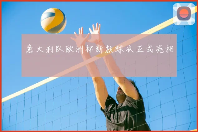 意大利队欧洲杯新款球衣正式亮相