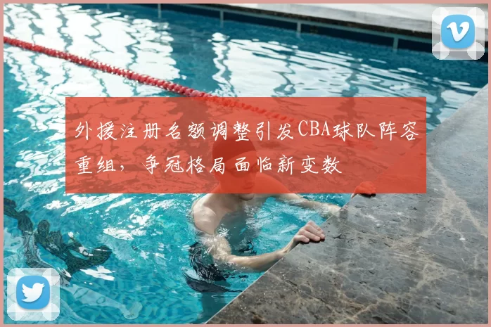 外援注册名额调整引发CBA球队阵容重组,争冠格局面临新变数